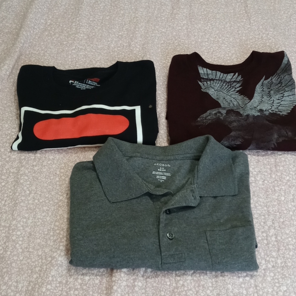 Three comfortable shirts